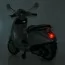 Детский мотоцикл Vespa Primavera M 6288EL-11-5, 1 мотор 45W, EVA, кожа, MP3, Bluetooth, серо-салатовый