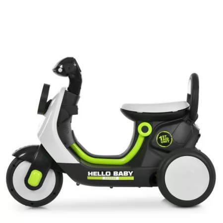 Мотоцикл M 6298BR-1 р/к 2,4G, 1*6V4,5AH, 1*25W, MP3, USB, TF, музика, світло, білий