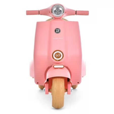 Мотоцикл M 6327L-8 1*6V5AH, 1*35W, MP3, USB, BLUETOOTH, TF, музика, світло, шкіра, рожевий