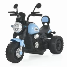 Мотоцикл M 6526ER-12 3 кол., р/к, 1*6V7AH, 2*25W, USB, BLUETOOTH, TF, EVA, музика, світло, блакитний