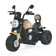 Мотоцикл M 6526ER-13 3 кол., р/к, 1*6V7AH, 2*25W, USB, BLUETOOTH, TF, EVA, музика, світло, бежевий