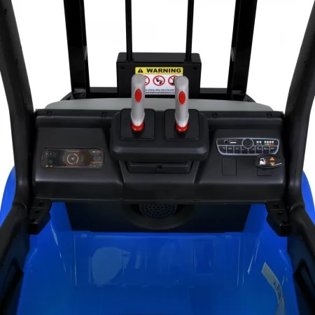 Погрузчик M 5989BLR-4 2, 4G, 1аккум12V9AH, 2мотора 35W, MP3, USB, TF, EVA/пласт., музыка, кожа, голубой