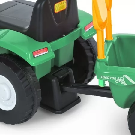 Трактор M 6153B-5 2-в-1(каталка-толокарь с прицепом), 1*6V4,5AH, 1*25W, MP3, USB, BLUETOOTH, TF, музыка, зеленый