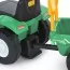 Трактор M 6153B-5 2-в-1(каталка-толокарь с прицепом), 1*6V4,5AH, 1*25W, MP3, USB, BLUETOOTH, TF, музыка, зеленый