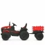 Трактор M 6295EBLR-3 2,4G р/к, з причепом, 2мотори45W, 1акум12V9AH, EVA, MP3, USB, TF, BLUETOOTH, шкіра, музика, світло, червоний