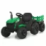 Трактор M 6295EBLR-5 2,4G р/к, з причепом, 2мотори45W, 1акум12V9AH, EVA, MP3, USB, TF, BLUETOOTH, шкіра, музика, світло, зелений