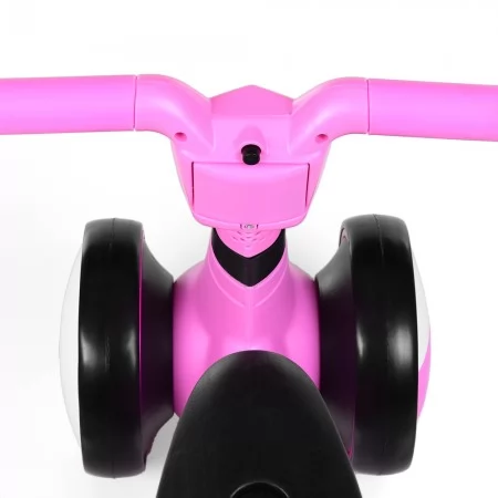 Каталка-толокар Bambi M 4086-8 мотоцикл розовый со звуком