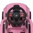 Каталка-толокар M 5900EL-8 2в1 с батьк.ручкой, BLUETOOTH, MP3, USB, EVA, музика, світло, шкіра, рожевий