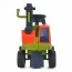Каталка-толокар M 6022-5 екскаватор, музика, зелений