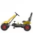 Педальный карт Bambi M 1450-6 желтый с ручным тормозом Педальный карт Bambi M 1450-6 желтый с ручным тормозом