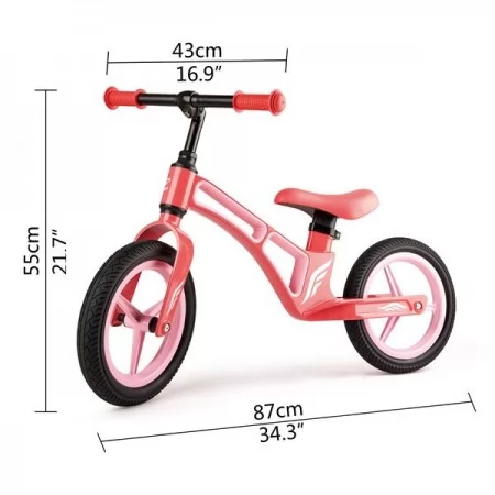 Беговел Hape Новое исследование двухколесный розовый E8653