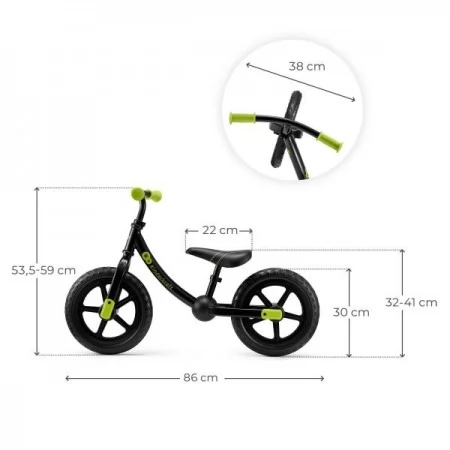 Біговел Kinderkraft 2Way Next Off Road Black KR2WAY25BLK0000 Біговел Kinderkraft 2Way Next Off Road Black KR2WAY25BLK0000