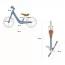 Беговел Kinderkraft Fly Plus голубой KRFLPL00BLU0000