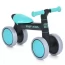 Беговел детский PROFI KIDS 7 д. MBB 1014-4 4 цв EVA, алюм.рама, черно-бирюзовый