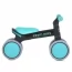 Беговел детский PROFI KIDS 7 д. MBB 1014-4 4 цв EVA, алюм.рама, черно-бирюзовый