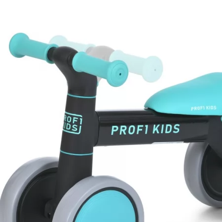Беговел детский PROFI KIDS 7 д. MBB 1014-4 4 цв EVA, алюм.рама, черно-бирюзовый