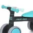 Беговел детский PROFI KIDS 7 д. MBB 1014-4 4 цв EVA, алюм.рама, черно-бирюзовый