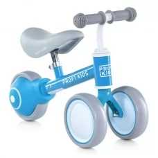 Беговел детский PROFI KIDS 6 д.MBB 1016-2 3 цв EVA, стальн.рама, голубой