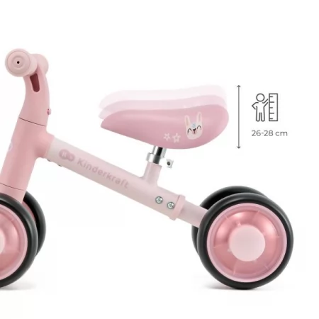 Каталка-беговел Kinderkraft Cutie Flash Pink KRCUFL00PNK0000 