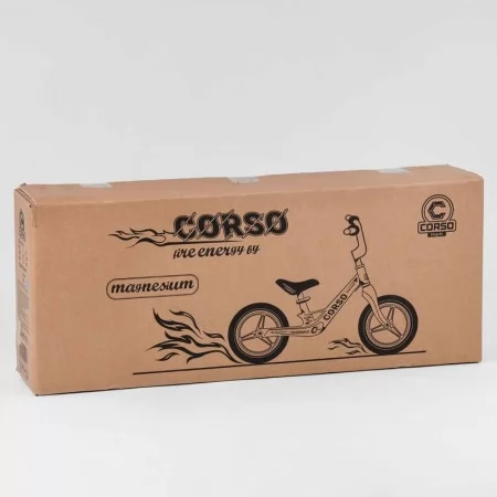 Велобег Corso 22709 колеса 12" надувные, магниевая рама, магниевый руль Велобег Corso 22709 колеса 12" надувные, магниевая рама, магниевый руль