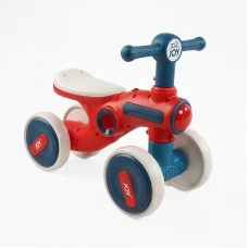 Велобіг 4-х колісний JOY TL-91-147 колеса 6’’ PU, рама пластикова, АНГЛІЙСЬКЕ ОЗВУЧУВАННЯ та підсвічування, в коробці