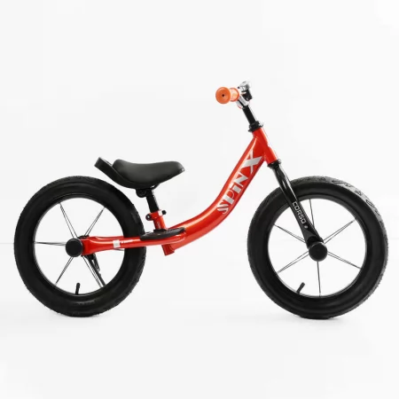 Велобіг "CORSO Spin-X" PX-280-14 сталева рама, колесо 14", надувні колеса, підніжка, підставка для ніг, дзвіночок