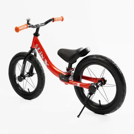 Велобіг "CORSO Spin-X" PX-280-14 сталева рама, колесо 14", надувні колеса, підніжка, підставка для ніг, дзвіночок