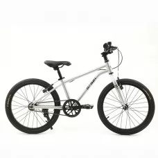Велосипед детский 20д. PROF1 MB 20LIGHTY SILVER LIGHTY, SKD85, алюм. рама, руль, торм, обода, подножка, серый