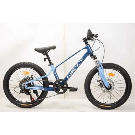 Детский спортивный велосипед 20" дюймів Corso «Next» NX-20110 магнієва рама, Shimano Revoshift 7 швидкостей, зібраний на 75