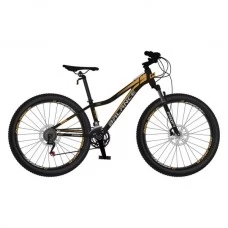 Велосипед PROFI BALANCE 27,5 д. BL-27508 алюм.рама 15",SKD85%,SHIMANO 21SP,швидкознім.кол.,промпідш.,чорн.золотий
