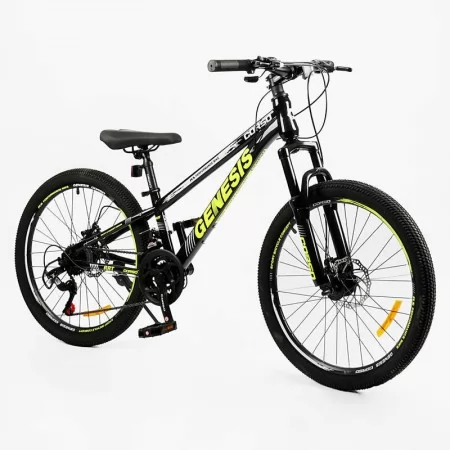 Велосипед спортивный Corso 24" дюймів «Genesis» G-24682 Велосипед спортивный Corso 24" дюймів «Genesis» G-24682