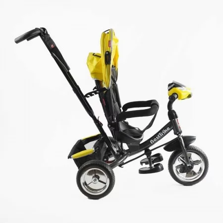 Велосипед 3-х колісний 62-119 Best Trike КОЛЕСО ПІНА, d=25см переднє, d=20см задні, фара музична, USB, Bluetooth Велосипед 3-х колісний 62-119 Best Trike КОЛЕСО ПІНА, d=25см переднє, d=20см задні, фара музична, USB, Bluetooth
