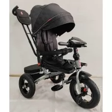 Велосипед 6088 F – 695-12 Best Trike ПОВОРОТНЕ СИДІННЯ, СКЛАДНЕ КЕРМО, ФАРА МУЗИЧНА З USB,Bluetooth НАДУВНІ КОЛЕСА, ПУЛЬТ ВКЛЮЧЕННЯ СВІТЛА І ЗВУКУ