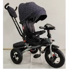 Велосипед 6088 F – 702-15 Best Trike ПОВОРОТНЕ СИДІННЯ, СКЛАДНЕ КЕРМО, ФАРА МУЗИЧНА З USB,Bluetooth НАДУВНІ КОЛЕСА, ПУЛЬТ ВКЛЮЧЕННЯ СВІТЛА І ЗВУКУ