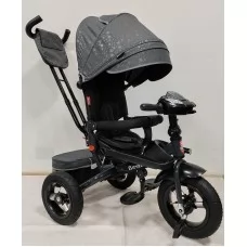 Велосипед 6088 F – 980-66 Best Trike ПОВОРОТНЕ СИДІННЯ, СКЛАДНЕ КЕРМО, ФАРА МУЗИЧНА З USB,Bluetooth НАДУВНІ КОЛЕСА, ПУЛЬТ ВКЛЮЧЕННЯ СВІТЛА І ЗВУКУ