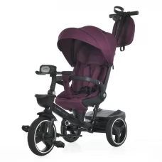 Велосипед El Camino VECTOR ME 1162-1 Purple 3 кол.PU (12/10) поворот сид.,швидкоз'ємні кол.гальма,склад.кермо,світло,підшип.,сумка,дощовик,пурпурний