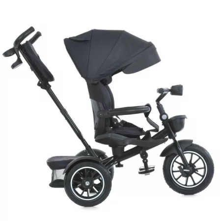 Велосипед ME 1193 MODENA Dark Gray 3 кол.гума а.п.(12/10) поворот сид.,швидкоз'ємні кол.гальма,склад.кермо,світло,підшип.,сумка,графітовий