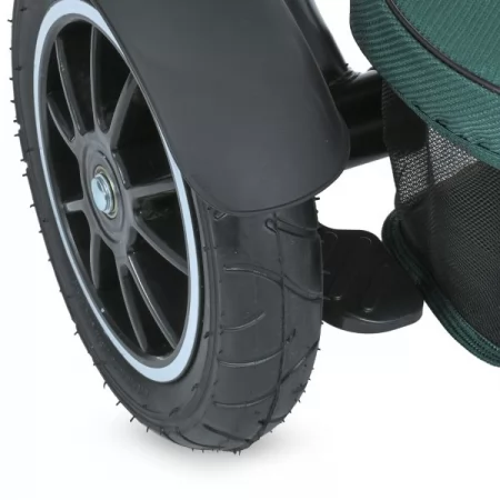 Велосипед ME 1193 MODENA Green 3 кол.гума а.п.(12/10) поворот сид.,швидкоз'ємні кол.гальма,склад.кермо,світло,підшип.,сумка,зелений