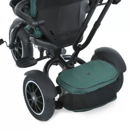 Велосипед ME 1193 MODENA Green 3 кол.гума а.п.(12/10) поворот сид.,швидкоз'ємні кол.гальма,склад.кермо,світло,підшип.,сумка,зелений