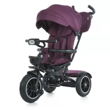 Велосипед ME 1193 MODENA Purple 3 кол.гума а.п.(12/10) поворот сид.,швидкоз'ємні кол.гальма,склад.кермо,світло,підшип.,сумка,пурпуровий