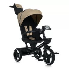 Велосипед MT 1002-1 Almond Beige кол.PU (12/10), поворот сид.,быстросъемные кол.тормоза,склад.руль,USB/BT,свет,подшип.,сумка,бежевый