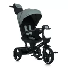 Велосипед MT 1002-1 Frost Green кол.PU (12/10), поворот сид.,быстросъемные кол.тормоза,склад.руль,USB/BT,свет,подшип.,сумка,зеленый