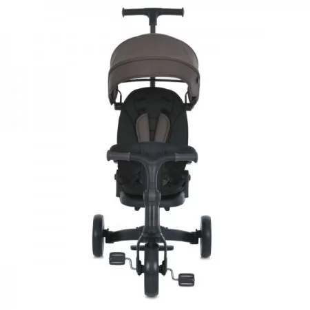 Велосипед MT 1036 brown 3 кільк.EVA (8/7),алюм.рама,поворот,складн., коричневий