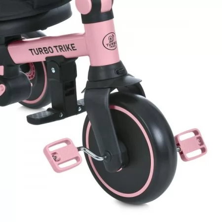 Велосипед MT 1036 pink 3 кол.EVA (8/7),алюм.рама,поворот,складн.,рожевий Велосипед MT 1036 pink 3 кол.EVA (8/7),алюм.рама,поворот,складн.,рожевий