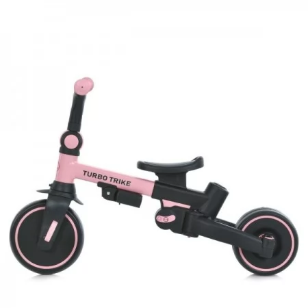 Велосипед MT 1036 pink 3 кол.EVA (8/7),алюм.рама,поворот,складн.,рожевий Велосипед MT 1036 pink 3 кол.EVA (8/7),алюм.рама,поворот,складн.,рожевий
