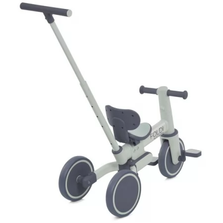 Велосипед дитячий El Camino FOLDI ME 1202 Slate Green 3в1, 3 кол EVA 8д.,батьківська ручка, сіро-зелений Велосипед дитячий El Camino FOLDI ME 1202 Slate Green 3в1, 3 кол EVA 8д.,батьківська ручка, сіро-зелений