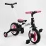 Велосипед-трансформер Best Trike 55475 колеса PU 10'', батьківська ручка, знімні педалі