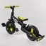 Велосипед-трансформер Best Trike 58195 колеса PU 10'', батьківська ручка, знімні педалі