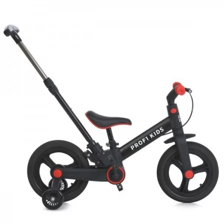 Велосипед-трансформер PROFI KIDS 12 д. MB 1021-1 3в1, 2 колеса,гума (антипрокол), стал.рама, кермо,чорний, нейлон.вилка, обід РР, ексцентрик сид, бат.ручка, складний Велосипед-трансформер PROFI KIDS 12 д. MB 1021-1 3в1, 2 колеса,гума (антипрокол), стал.рама, кермо,чорний, нейлон.вилка, обід РР, ексцентрик сид, бат.ручка, складний