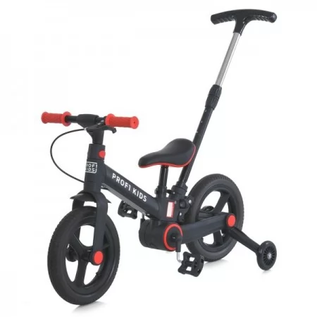 Велосипед-трансформер PROFI KIDS 12 д. MB 1021-1 3в1, 2 колеса,гума (антипрокол), стал.рама, кермо,чорний, нейлон.вилка, обід РР, ексцентрик сид, бат.ручка, складний Велосипед-трансформер PROFI KIDS 12 д. MB 1021-1 3в1, 2 колеса,гума (антипрокол), стал.рама, кермо,чорний, нейлон.вилка, обід РР, ексцентрик сид, бат.ручка, складний